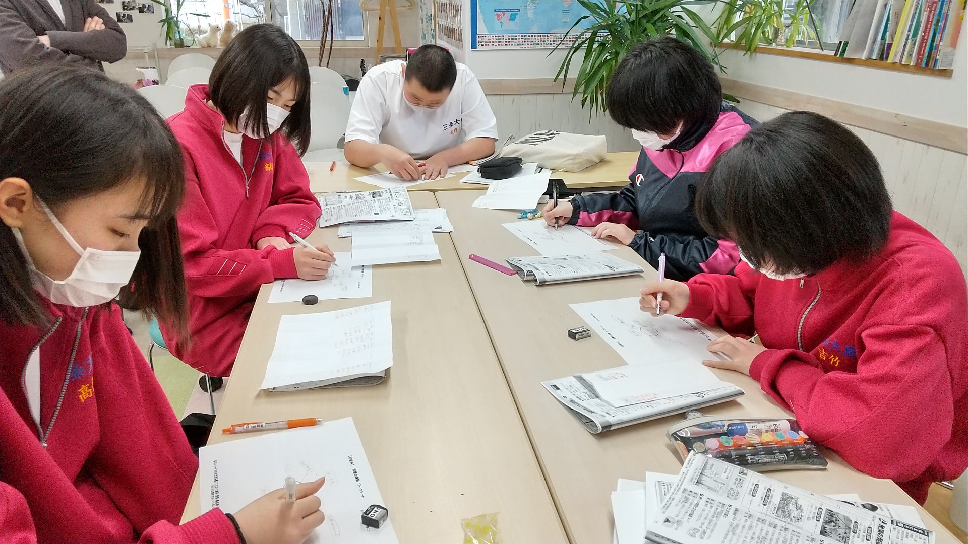 中学生グループ